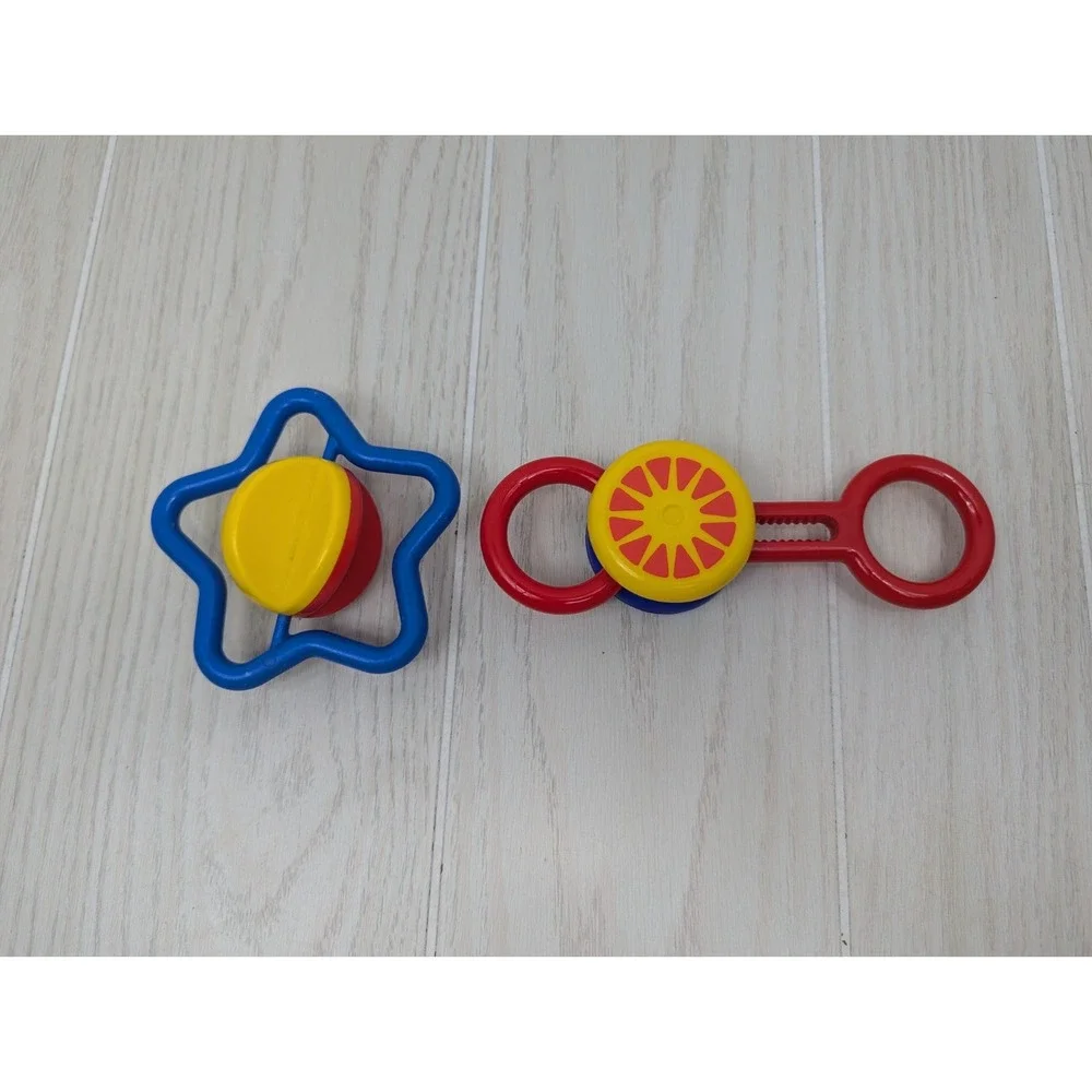 Johnson & Johnson vintage rattles